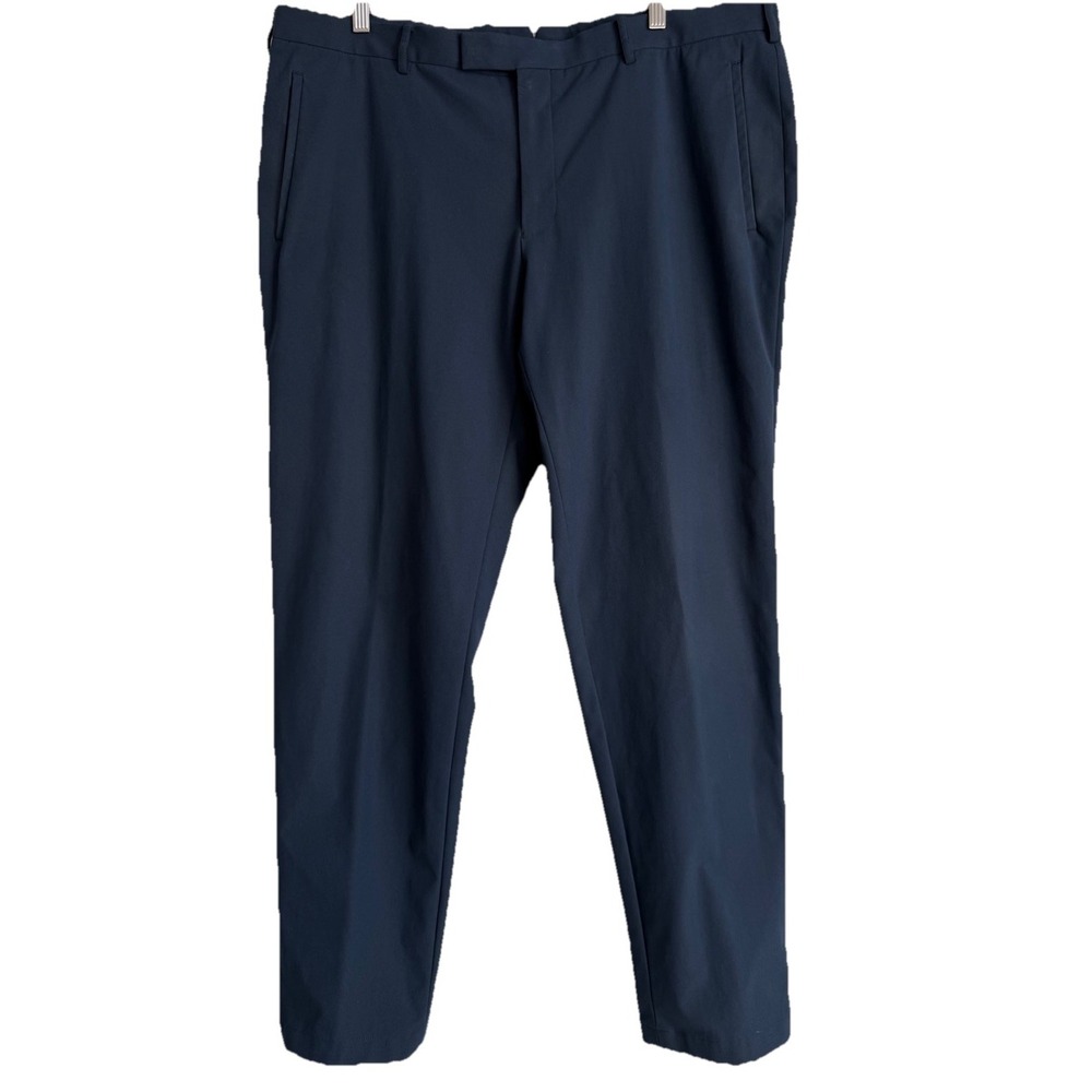 Sene Men's 40x31‎ Soho Tapered Navy Blue Flextech Performance Activewear Pants